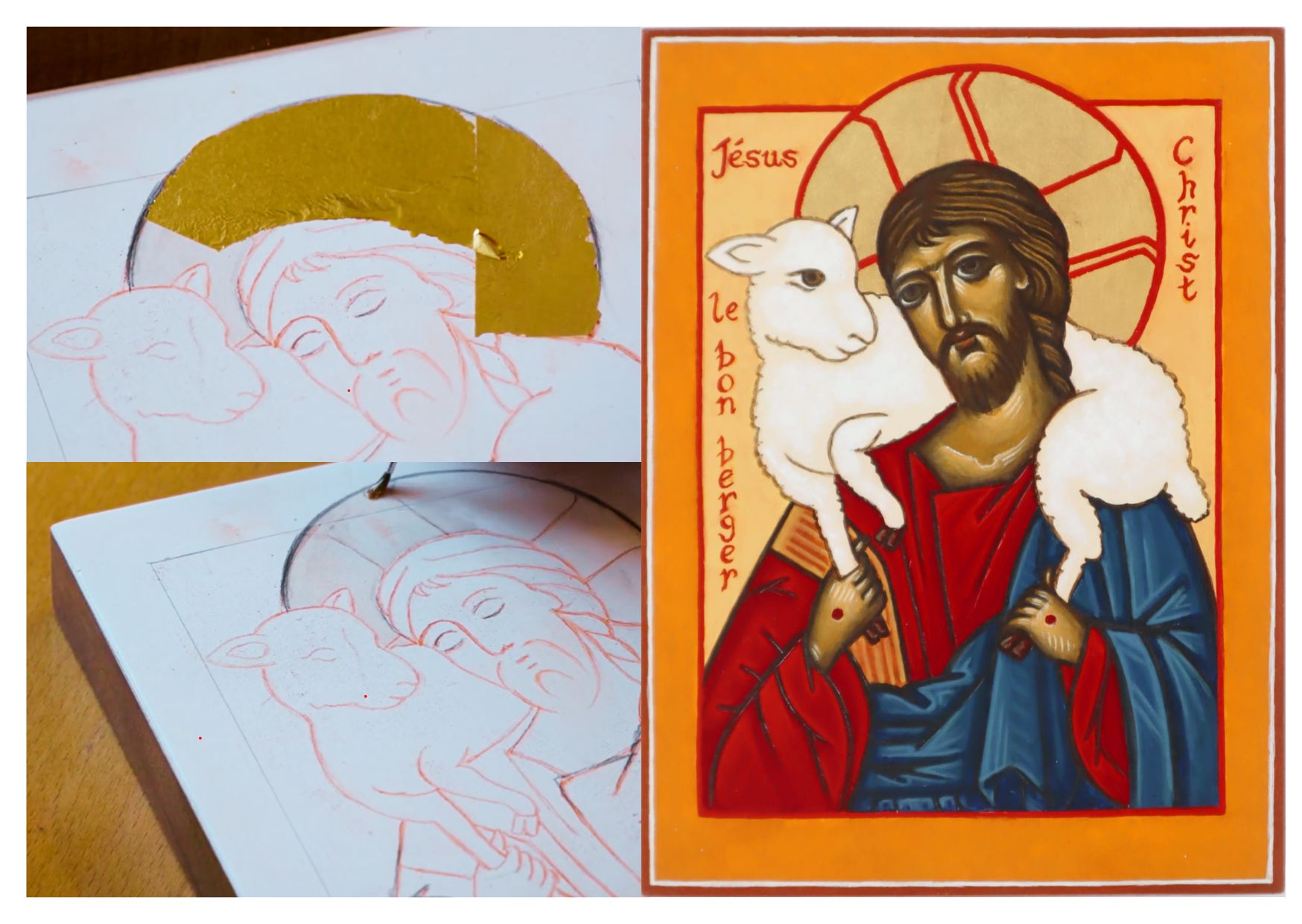 Atelier-Cours de peinture d’icône